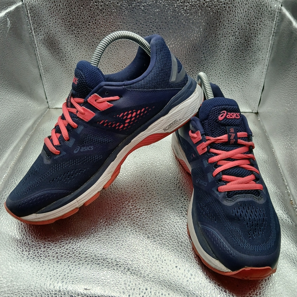 Asics Blue and Pink Athletic Shoes Lightweight Performance Women's Size 9